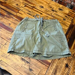 Lane Bryant Khaki Cargo Shorts